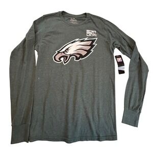 NWT Majestic Threads Philadelphia Eagles Super Bowl LIX Barkley 26 T-Shirt Small